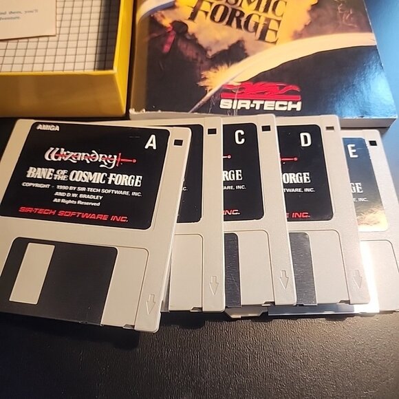 Wizardry Bane of the Cosmic Forge For Amiga Video Game Computer System - Picture 6 of 13